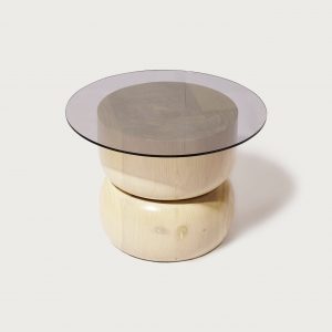August Opening Side Table by Panorammma Atelier